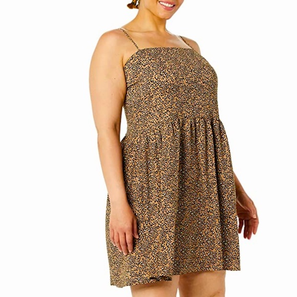 Simply Beautiful Georgette Smock-Back Cami Mini Dress NWT - Picture 9 of 14